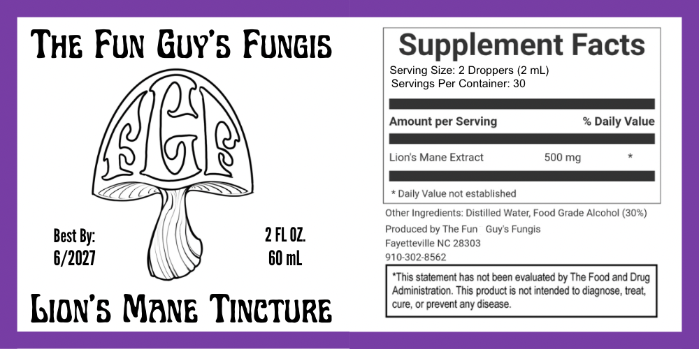 Lion's Mane Tincture
