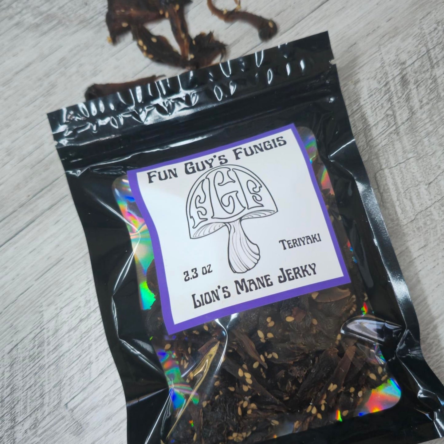 Lion's Mane Teriyaki Jerky