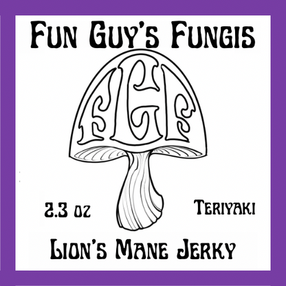Lion's Mane Teriyaki Jerky